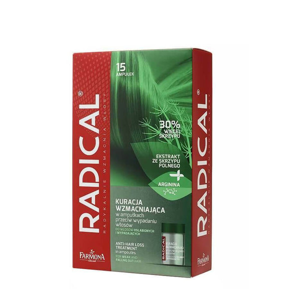 Farmona Radical Strengthening Anti Hair Loss Ampoule Treatment 15 x 5ml