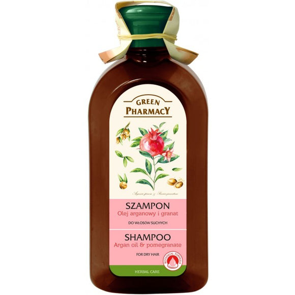 Green Pharmacy Hair Shampoo Argan Oil & Pomegranate for Dry Hair 350ml