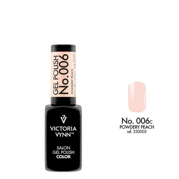 Victoria Vynn Salon Gel Nail Polish Color LED/UV Hybrid 006 Powdery Peach 8ml