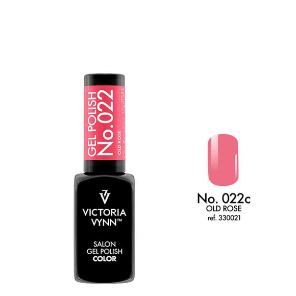 Victoria Vynn Salon Gel Nail Polish Color LED/UV Hybrid 022 Old Rose 8ml