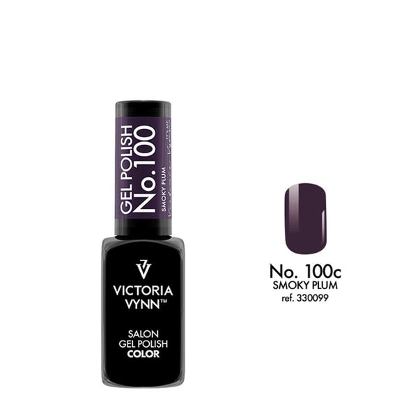 Victoria Vynn Salon Gel Nail Polish Color LED/UV Hybrid 100 Smoky Plum 8ml