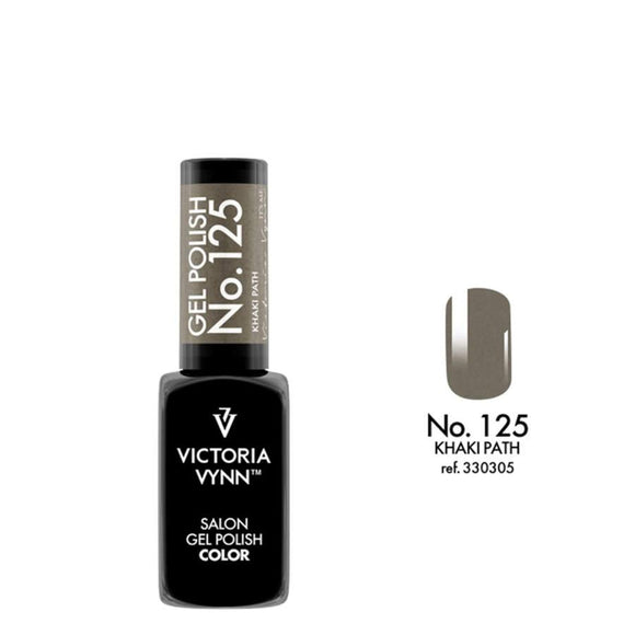 Victoria Vynn Salon Gel Nail Polish Color LED/UV Hybrid 125 Khaki Path 8ml