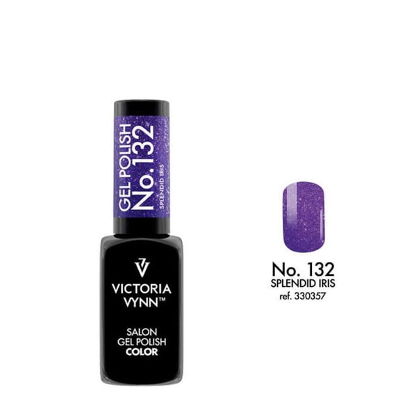 Victoria Vynn Salon Gel Nail Polish Color LED/UV Hybrid 132 Splendid Iris 8ml