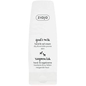 Ziaja Goat's Milk Hand & Nail Cream for Dry & Wrinkle - Prone Skin 80ml